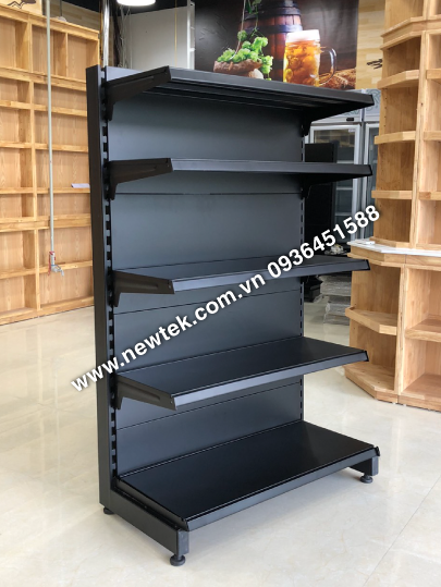 Kệ Siêu Thị Đơn – Lưng Tôn Liền